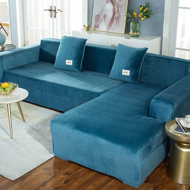 Velvet Sofa Slipcover