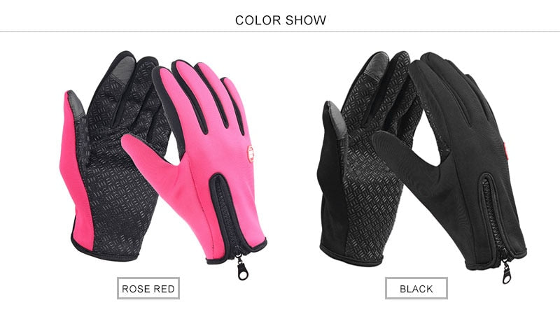 Touch Screen Windproof Outdoor Sport Gloves