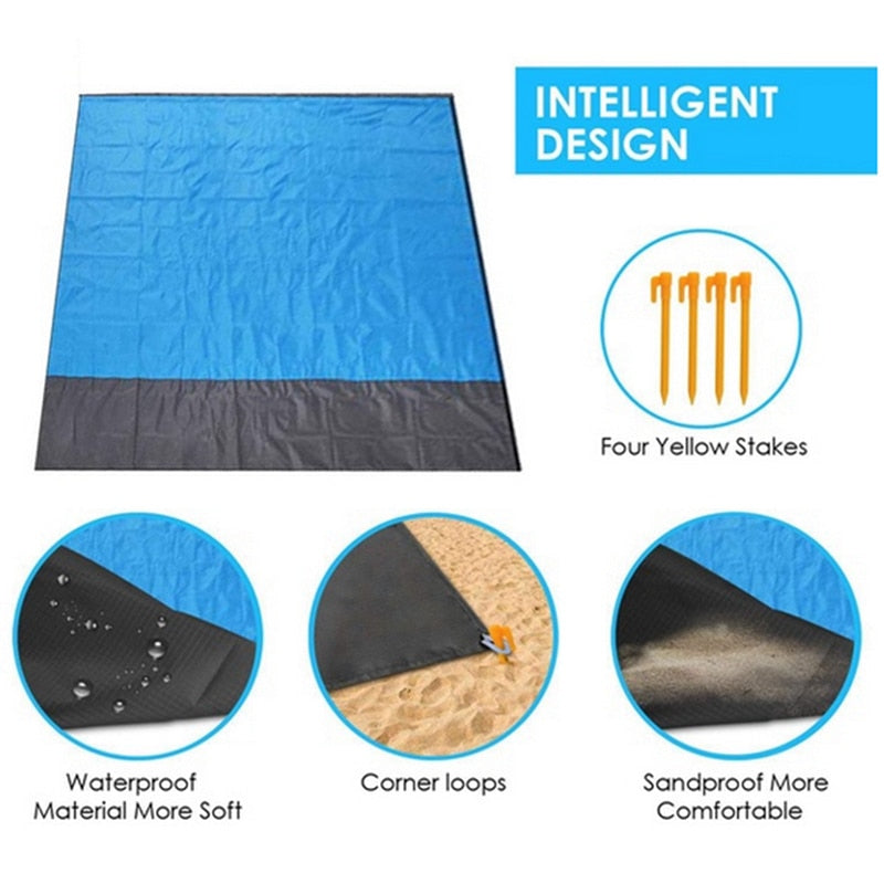 Waterproof Folding Pocket Beach Camping Mat