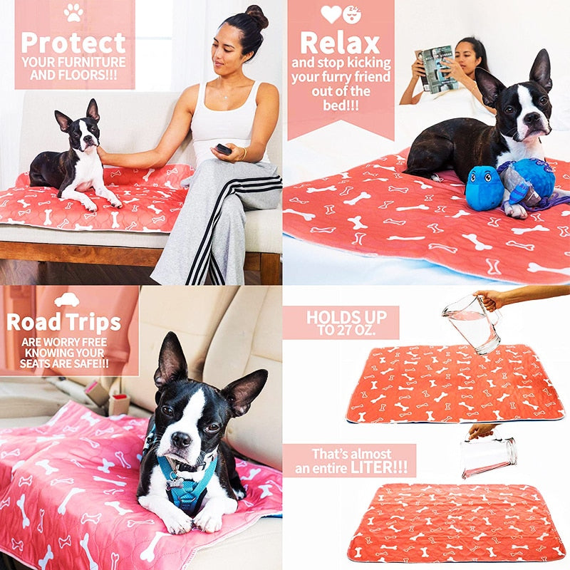 Waterproof Reusable Pet Mat