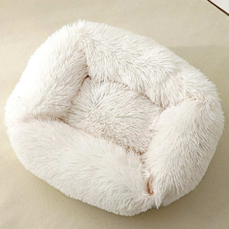 Plush Cushion Pet Bed Square