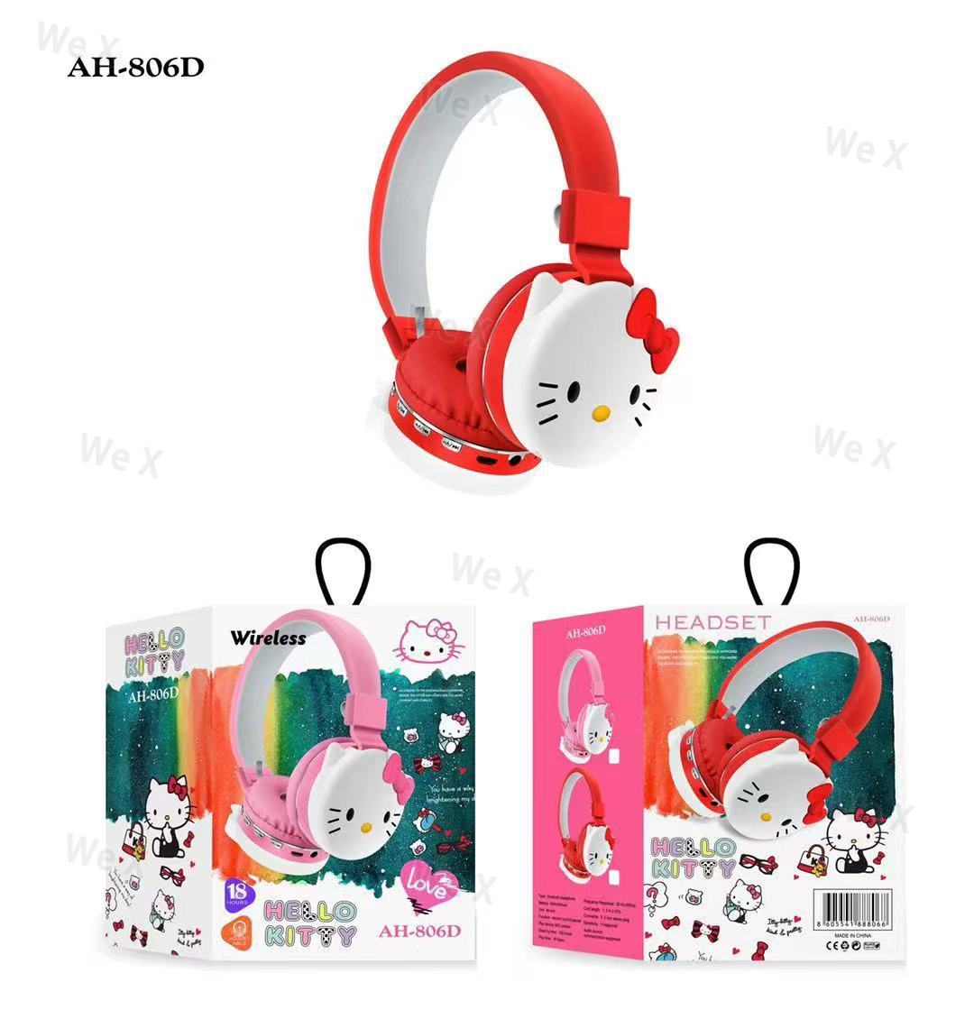 Cute Hello Kitty Wireless Bluetooth Headphone