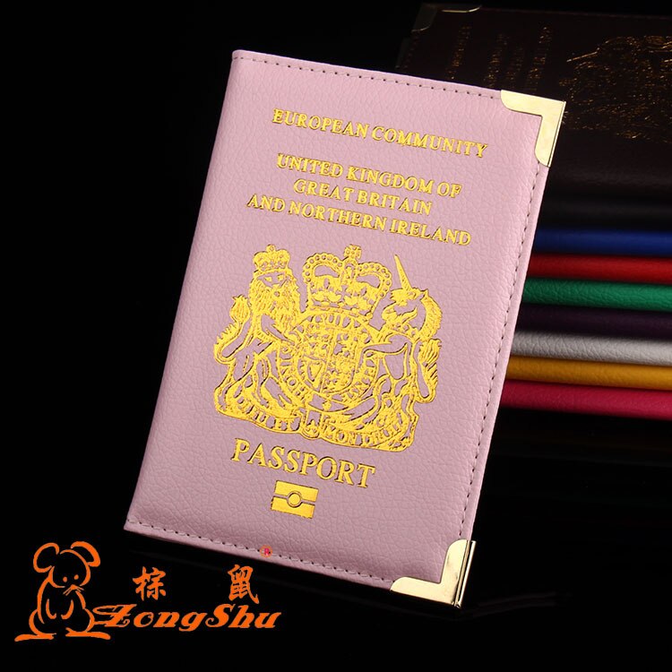 Passport Cover Case with Zipper