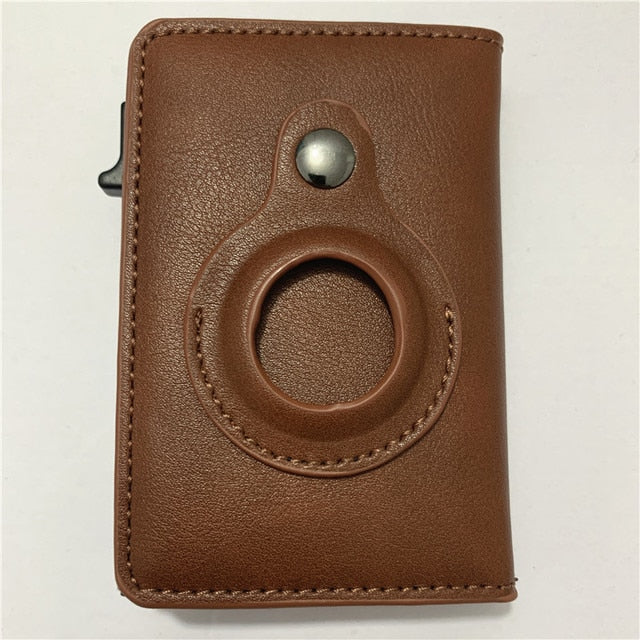 Magnetic Closure Airtag Slide Wallet