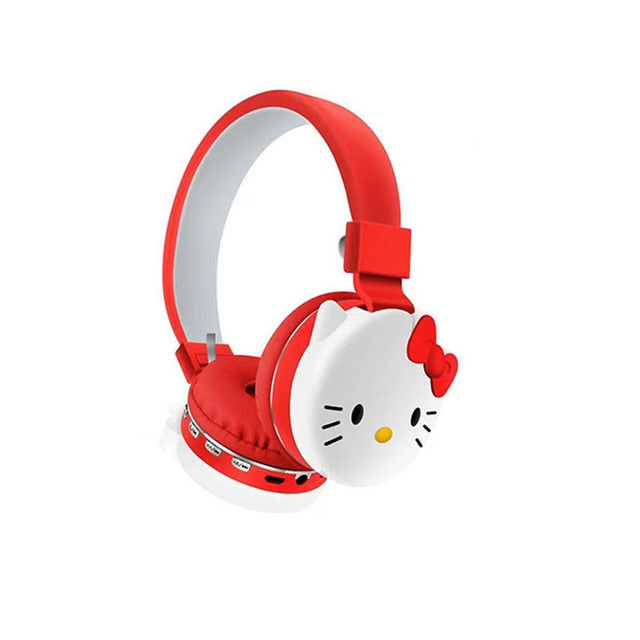 Cute Hello Kitty Wireless Bluetooth Headphone