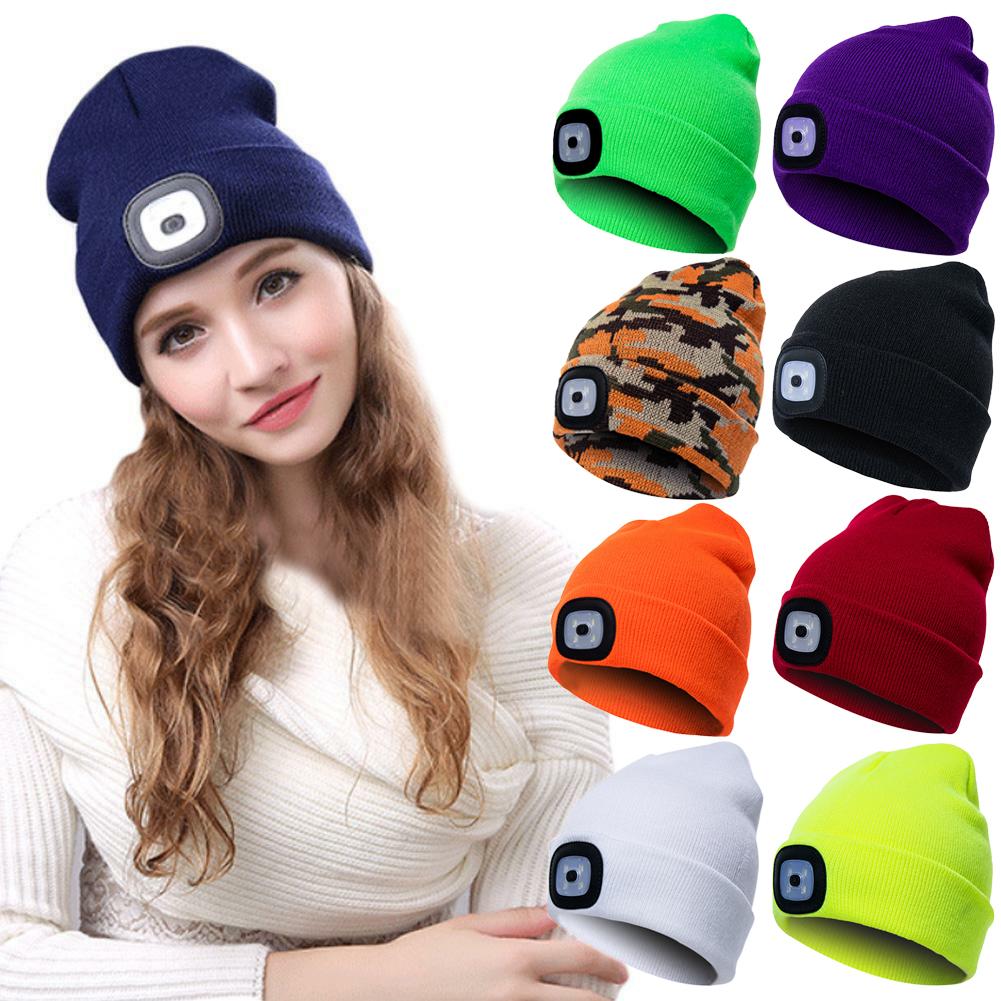 Unisex LED Lighted Beanie