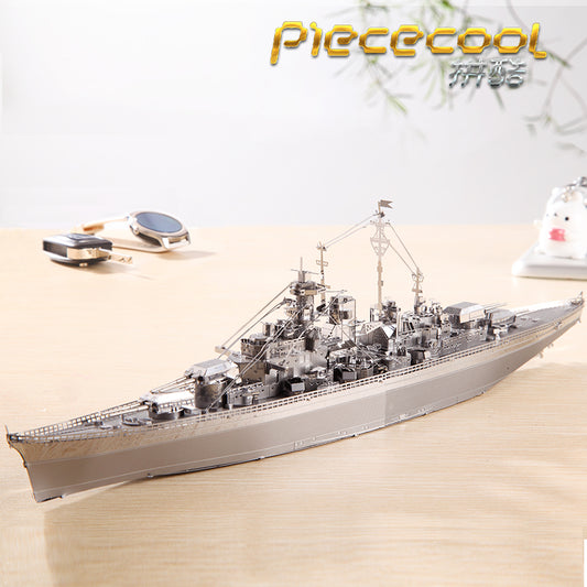 Bismarck Battleship 3D DIY Metal Puzzle