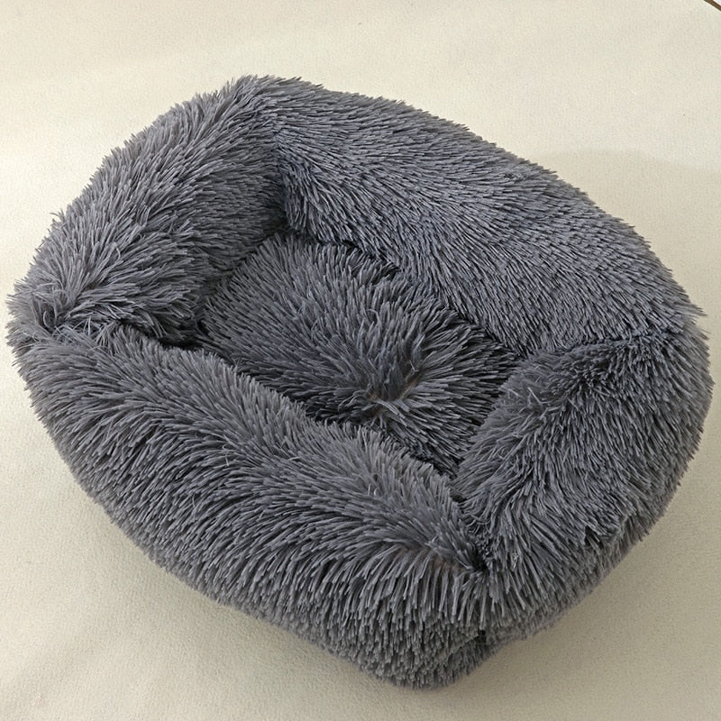 Plush Cushion Pet Bed Square