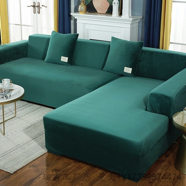 Velvet Sofa Slipcover