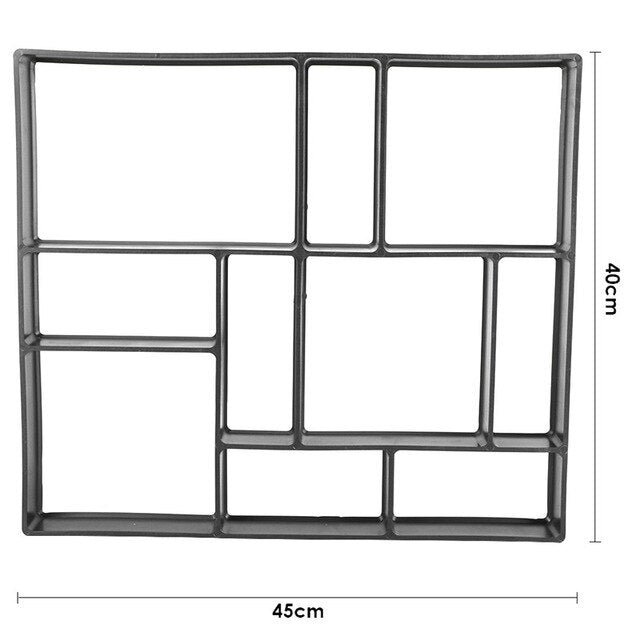 DIY Garden Paving Molds