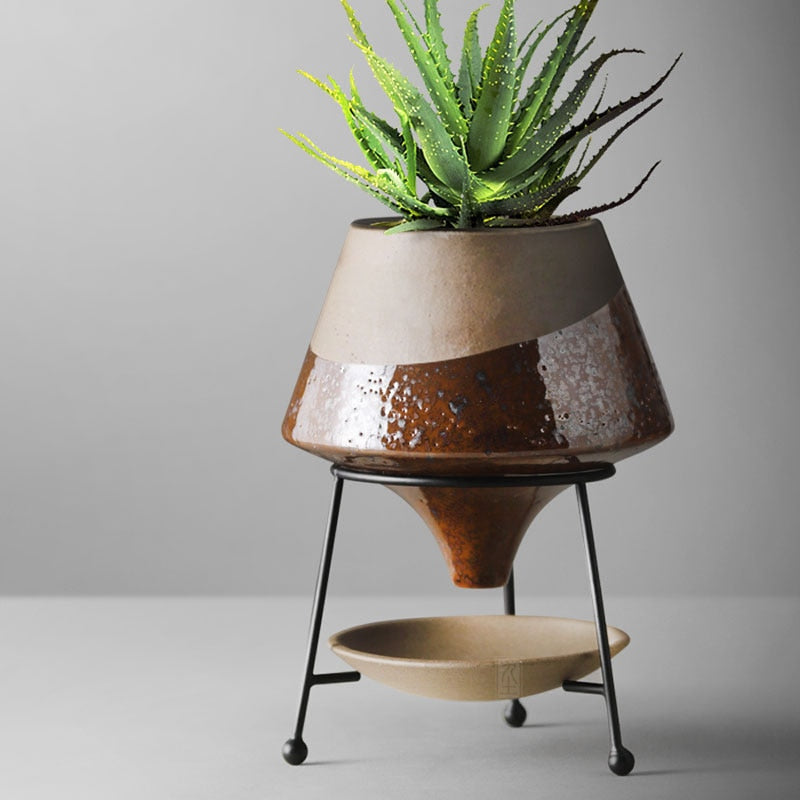 Creative Ceramic Flowerpot Collection