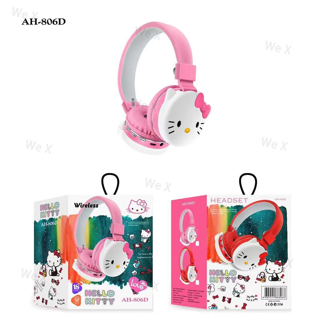 Cute Hello Kitty Wireless Bluetooth Headphone