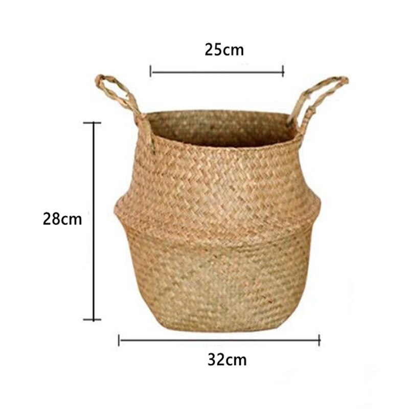 Wickerwork Handmade Seagrass Planter Basket