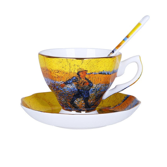 Van Gogh Tea Cup Sets