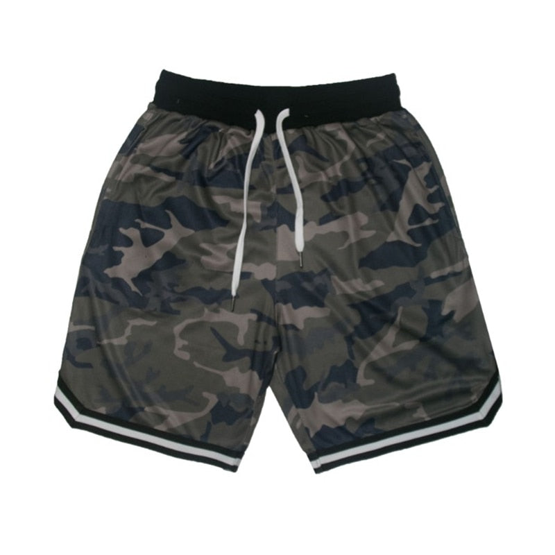 Camouflage Sports Fitness Shorts