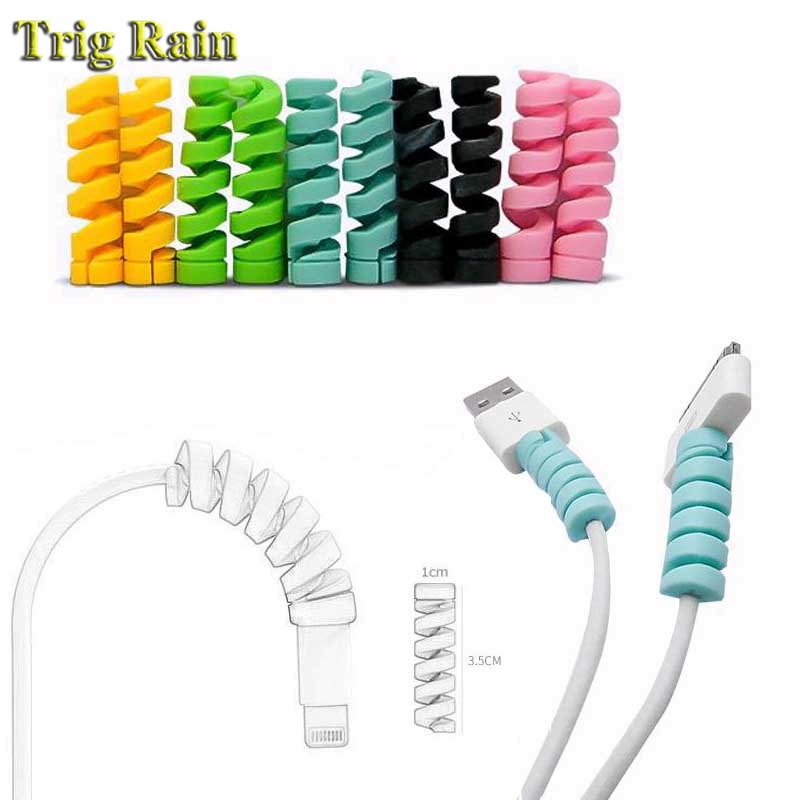 Silicone Spiral Cable Protector