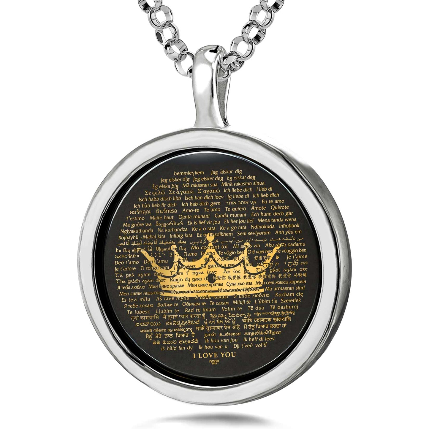 Crown the Queen of Your Heart Necklace