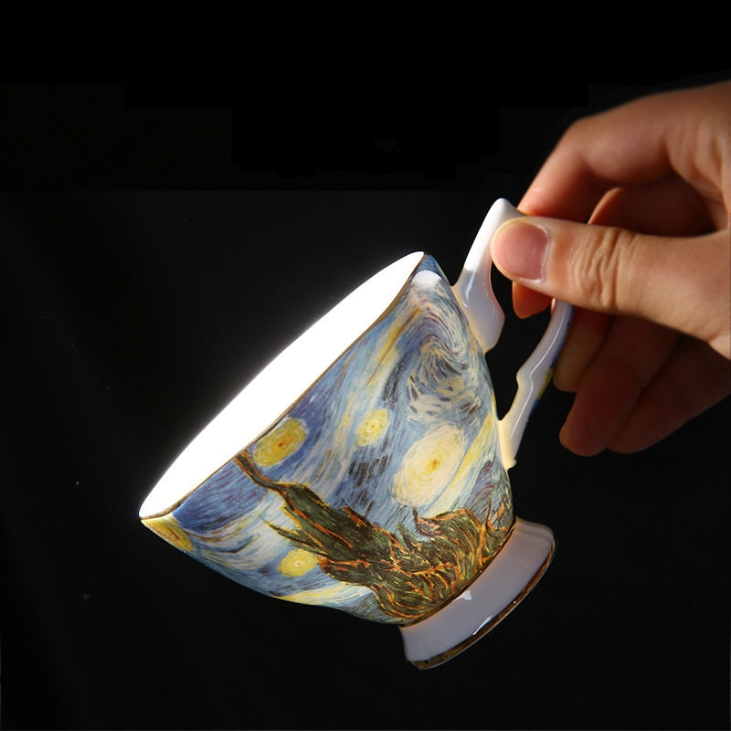 Van Gogh Tea Cup Sets