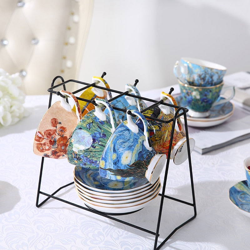 Van Gogh Tea Cup Sets