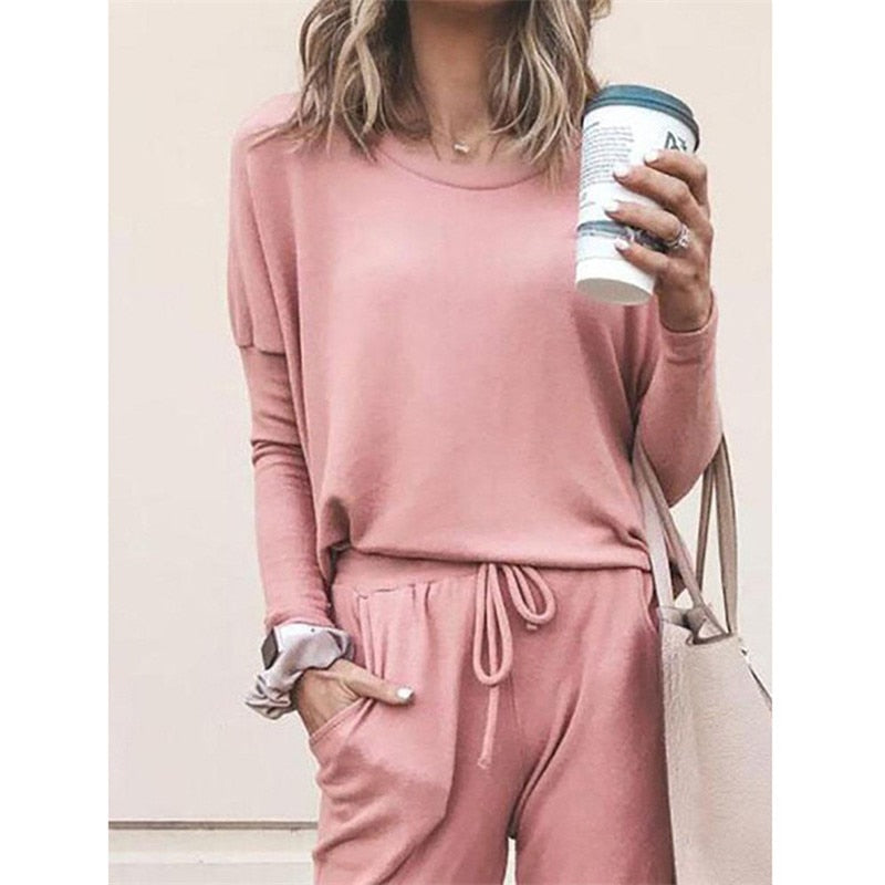 2 Pc Casual Jogger Set