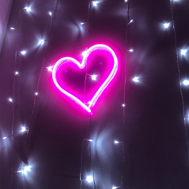 38cm Big Heart Shape Neon Sign