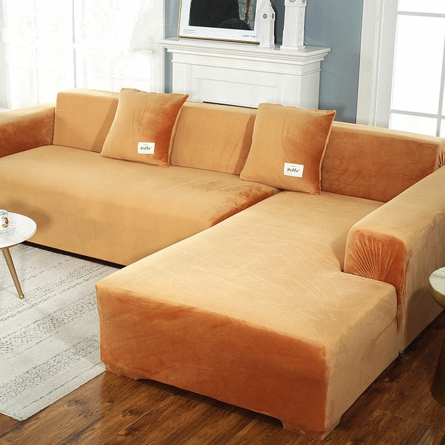 Velvet Sofa Slipcover