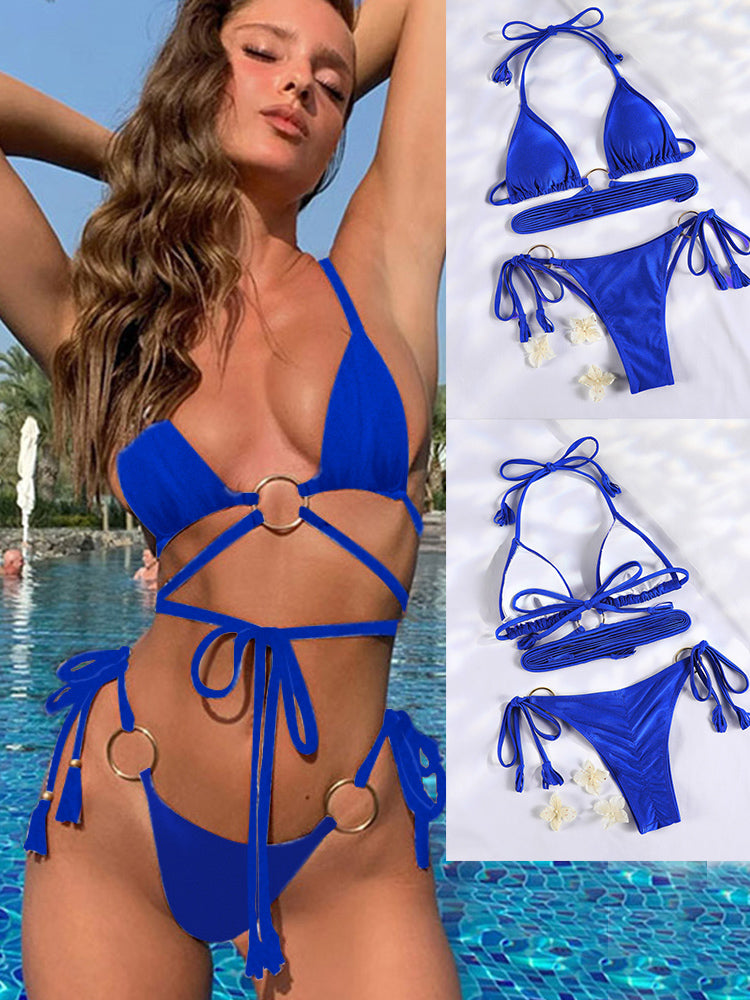 Triangle O-Ring Bikini Set