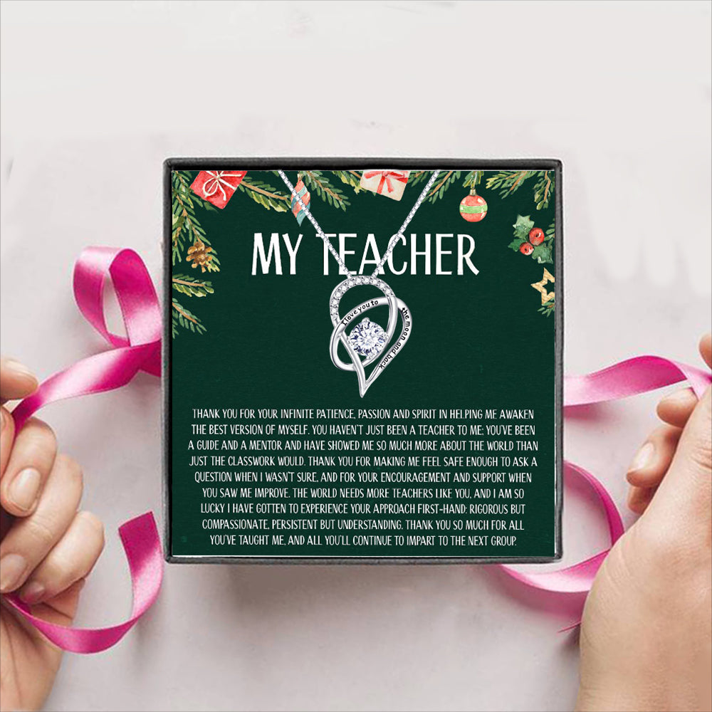 My Teacher Gift Box + Necklace (5 Options to choose from)