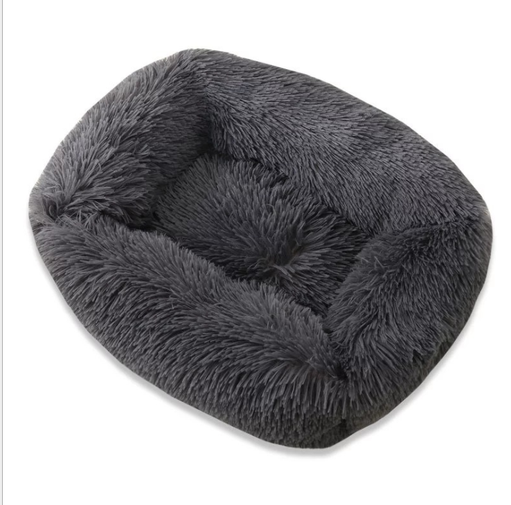 Plush Cushion Pet Bed Square