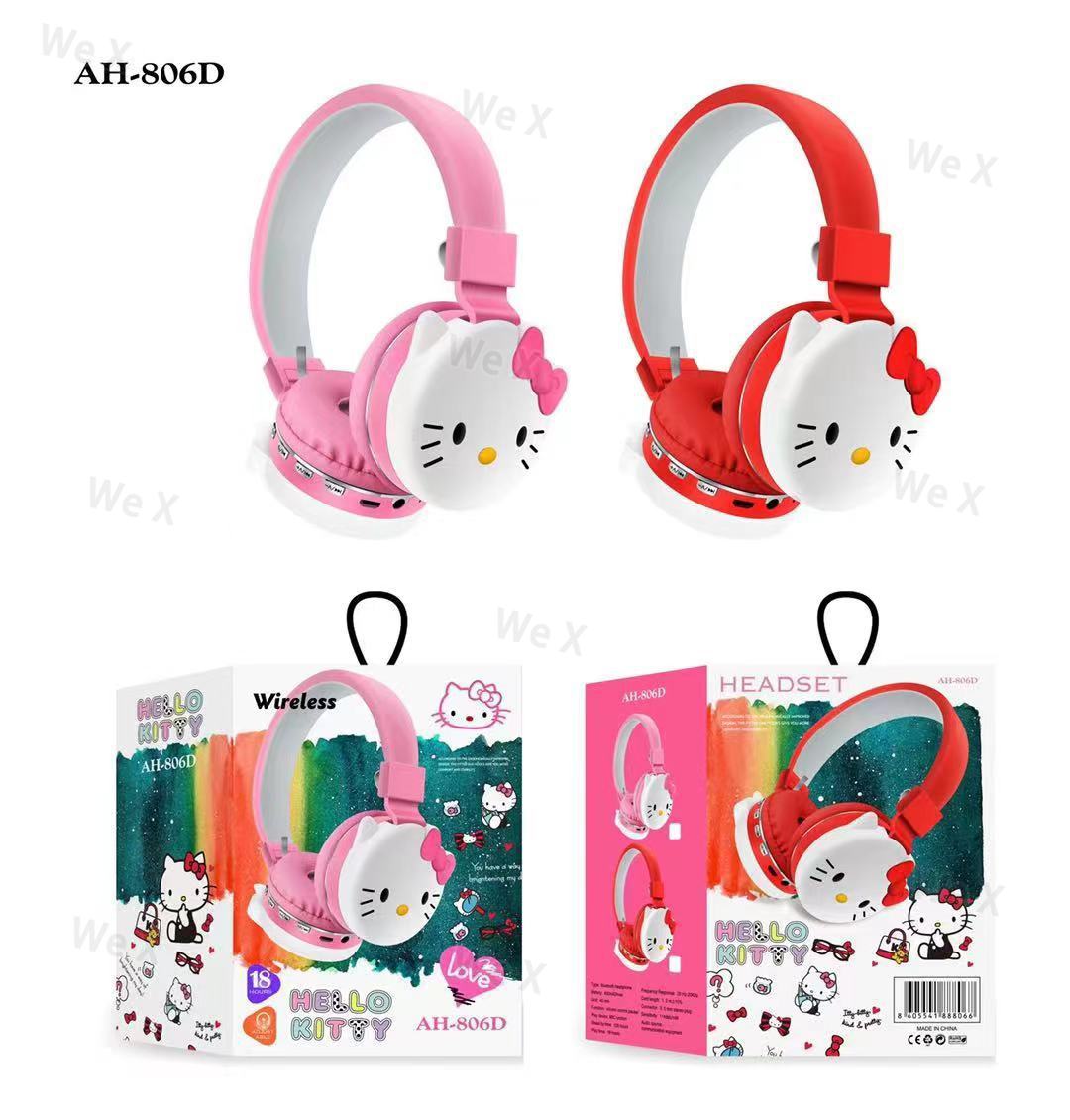 Cute Hello Kitty Wireless Bluetooth Headphone