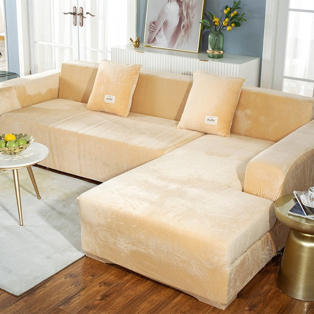 Velvet Sofa Slipcover