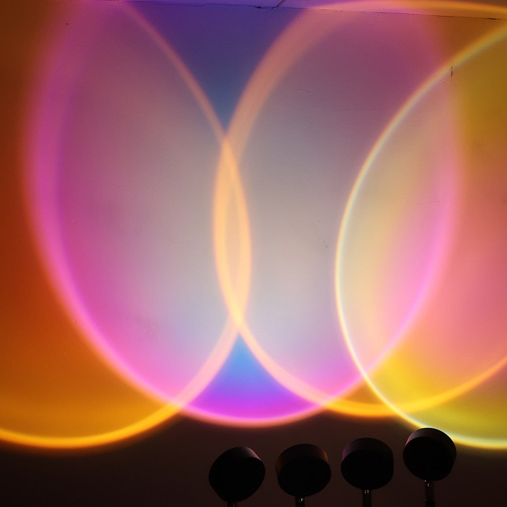 Sunset Projector Rainbow Lamp