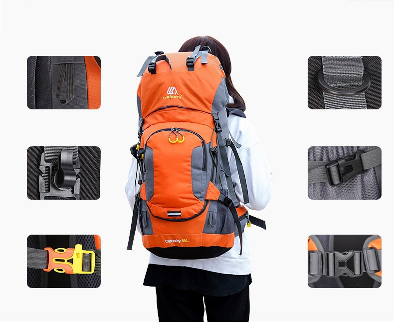 60L Hiking Backpack