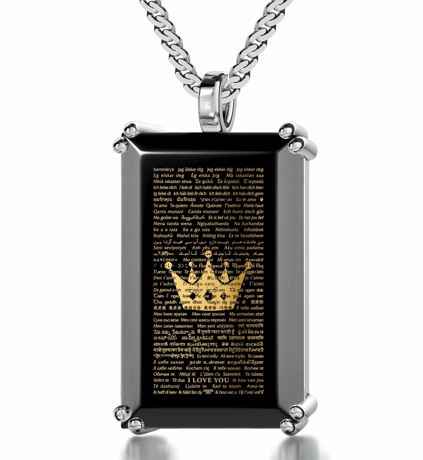 King of Your Heart Pendant Necklace