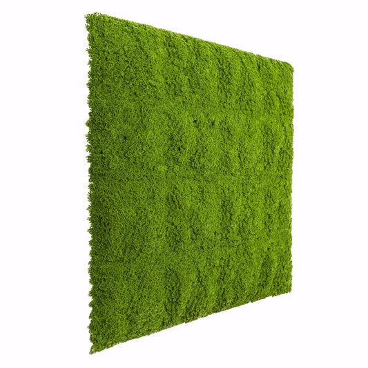 Faux Evergreen Moss Panels