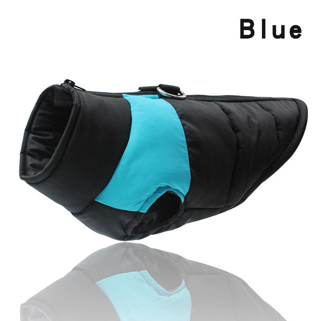 Waterproof Padded Zipper Vest for Dogs