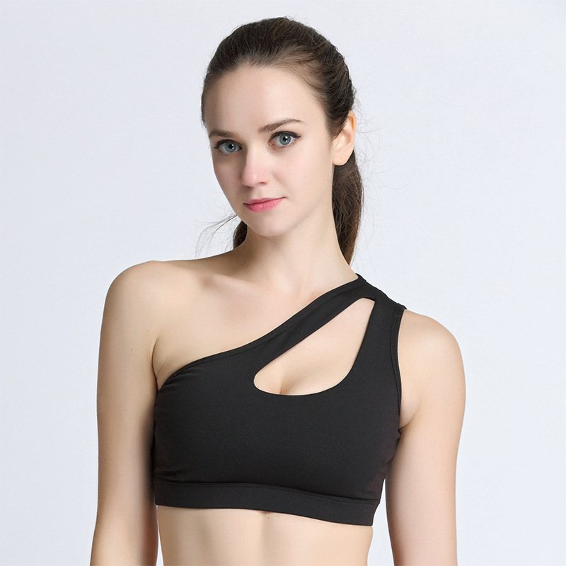 One Shoulder Athletic Crop Top