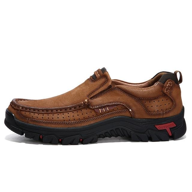 Men Casual Outdoor Slip-on Genuine Leather