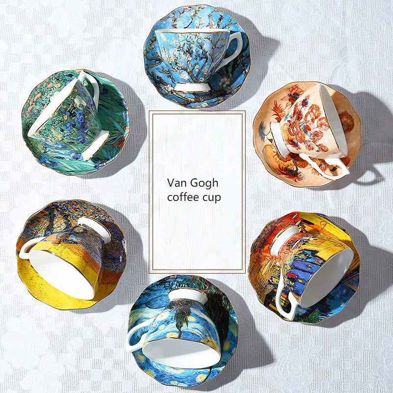 Van Gogh Tea Cup Sets