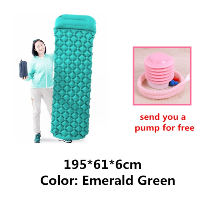 40D Nylon Inflatable Camping Mats