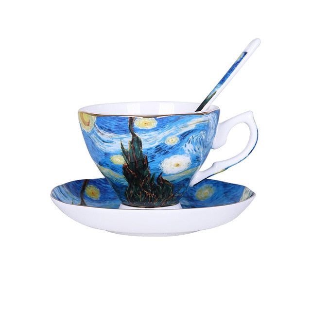 Van Gogh Tea Cup Sets