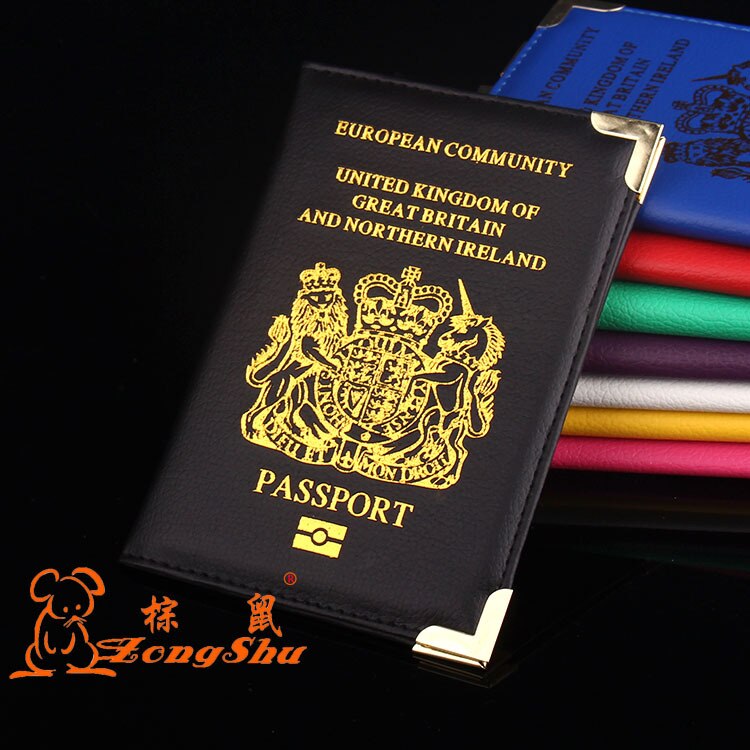 Passport Cover Case with Zipper