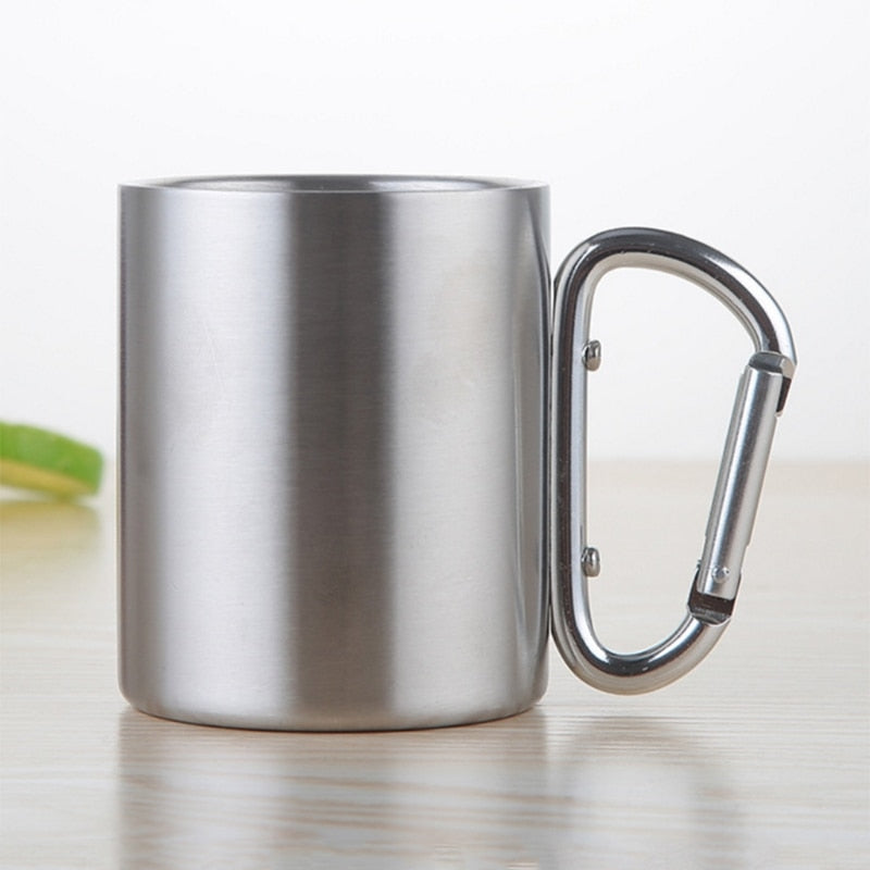 Carabiner Hook Stainless Steel Cup