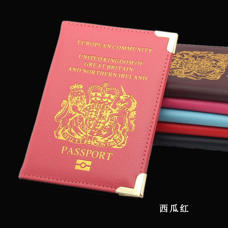 Passport Cover Case with Zipper