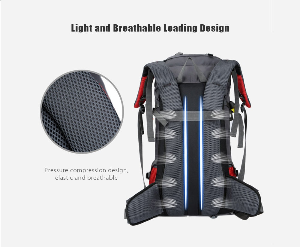 60L Backpack with Rain Cover