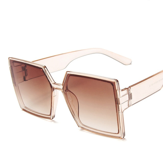 Oversized Square Frame Sunglasses