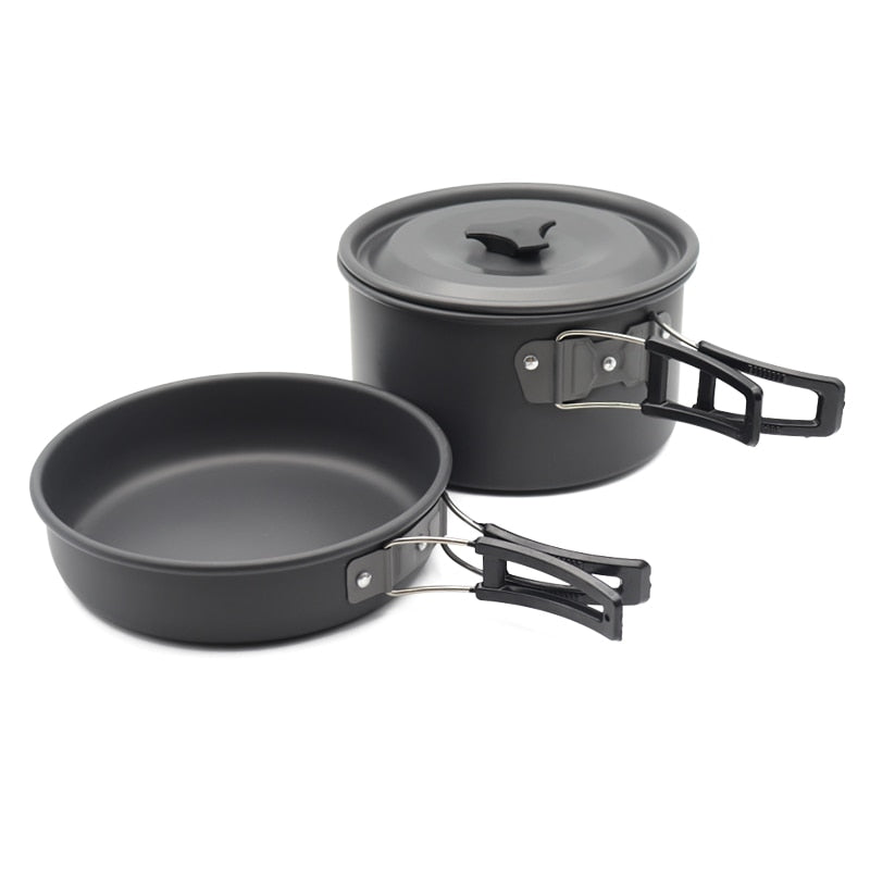 3 Pc Camping Cookware Set