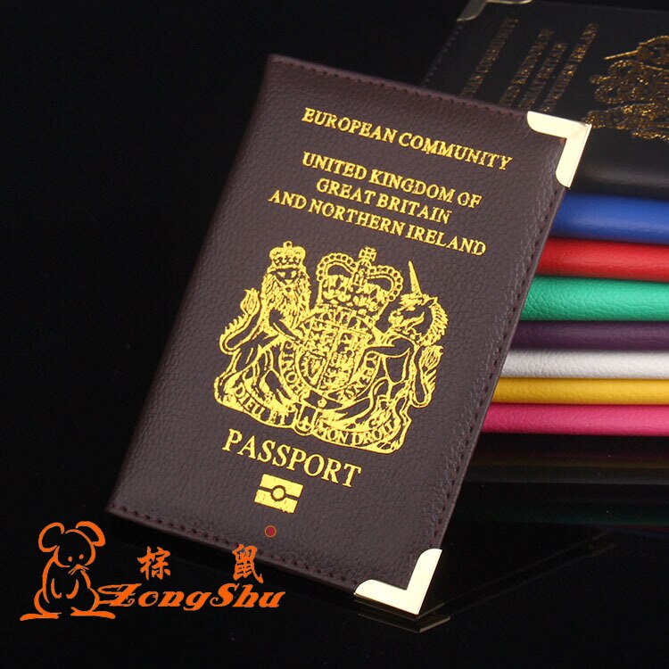 Passport Cover Case with Zipper