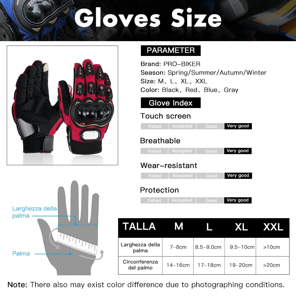 Power Sports BMX Racing Gloves