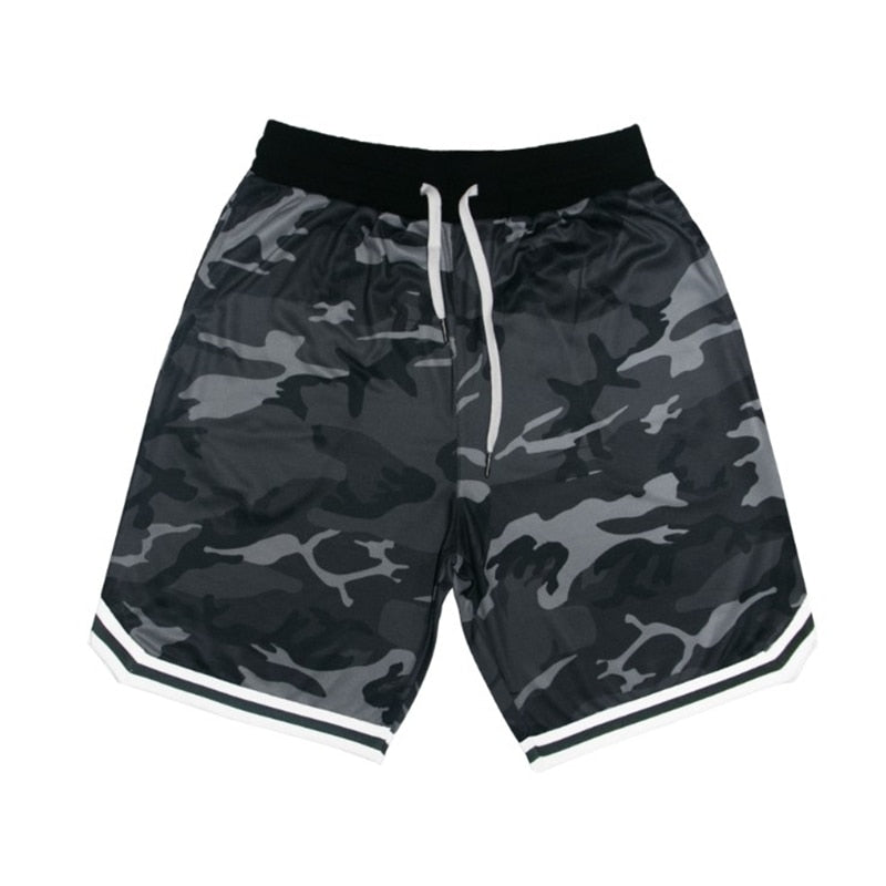 Camouflage Sports Fitness Shorts